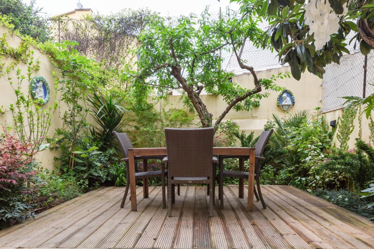 Oltrarno Bright Apartment con Patio Privato Firenze Esterno foto